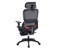 Sihoo B100 Mesh czarny z podnóżkiem - 1605506 - zdjęcie 3